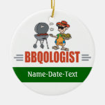 Bbq divertido ornaments para arbol de navidad