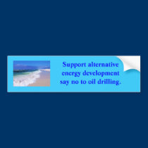 beachday, developmen de la energía alternativa de  pegatinas de parachoque
