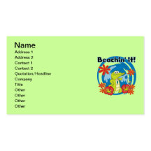 Beachin él camisetas y regalos tarjetas personales