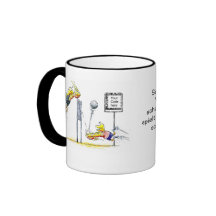 Beachvolleyball Tasse