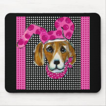 BEAGLE DE PASCUA ALFOMBRILLAS DE RATÓN