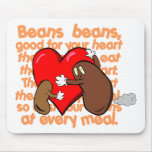 Bean_Heart_Poem Alfombrillas De Raton