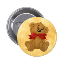 Beary feliz pin