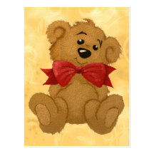 Beary feliz postal