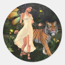 Beastmaster de hadas pegatina
