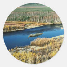 Beaver Creek Etiqueta Redonda