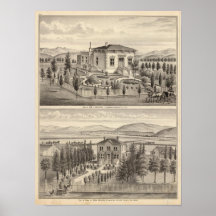 Beazell, residencias inglesas, granjas posters
