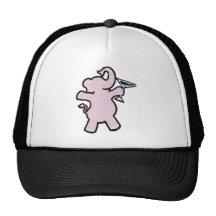 Bébame rosado gorras de camionero