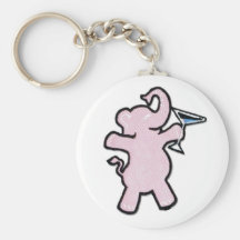 Bébame rosado llaveros personalizados