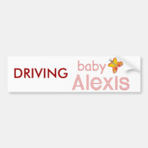 Bebé Alexis Pegatina De Parachoque