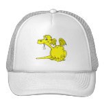 Bebé amarillo lindo del dragón gorras