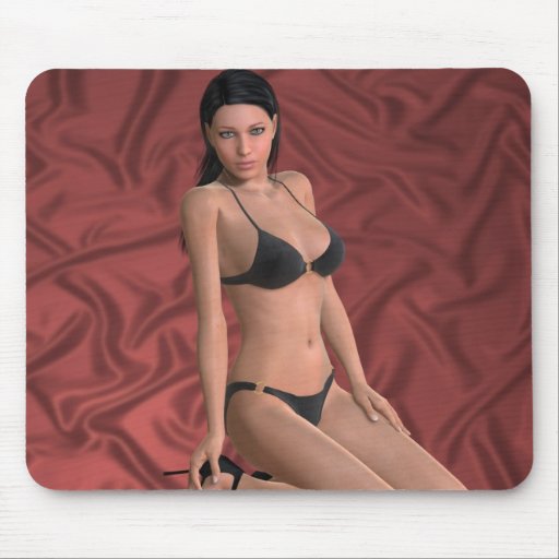 Bebé atractivo Mousepad Alfombrilla De Ratones