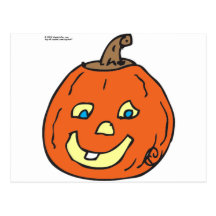 bebé de la calabaza tarjetas postales