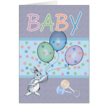 Bebé de la enhorabuena del bebé nuevo felicitaciones