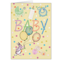 Bebé de la enhorabuena del bebé nuevo tarjetas