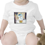 Bebé de la fiesta del té de la magdalena del canic camisetas