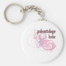 Bebé de la paleontología llavero personalizado