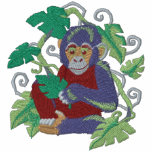 Bebé de la selva del chimpancé