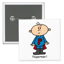 Bebé de Pooperman Pins