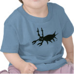 Bebé del arte: Insecto feo asustadizo camisetas