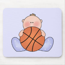 Bebé del baloncesto de Lil Alfombrillas De Raton