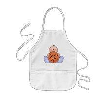 Bebé del baloncesto de Lil Delantal