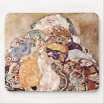 Bebé del ~ de Gustavo Klimt Alfombrilla De Raton