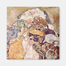 Bebé del ~ de Gustavo Klimt Imán