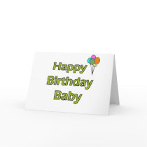 Bebé del feliz cumpleaños