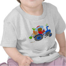Bebé del granjero camisetas