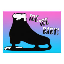 bebé del hielo del hielo: invitación del fiesta de