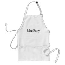 Bebé del mac delantales