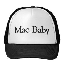 Bebé del mac gorra