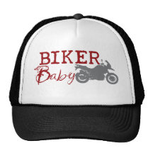 Bebé del motorista gorros bordados