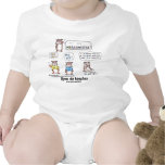 Bebé divertido de Abrahamster del dibujo animado Traje De Bebé