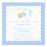 Bebé dulce y bautismo santo cruzado Inviation Invitaciones Personalizada