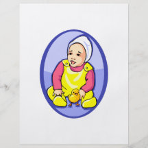bebé humano con el óvalo azul yellow.png del pollu flyer a todo color