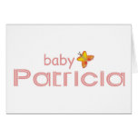 Bebé Patricia Felicitación