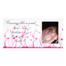 Bebé Photocard Tarjeta Con Foto Personalizada