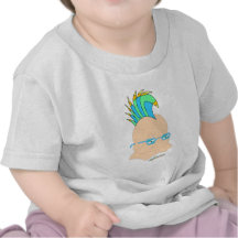 Bebé punky camisetas