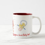 Bebé que grita - nueva mamá - chica - personalizar tazas