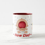 Bebé que grita - nuevo papá tazas