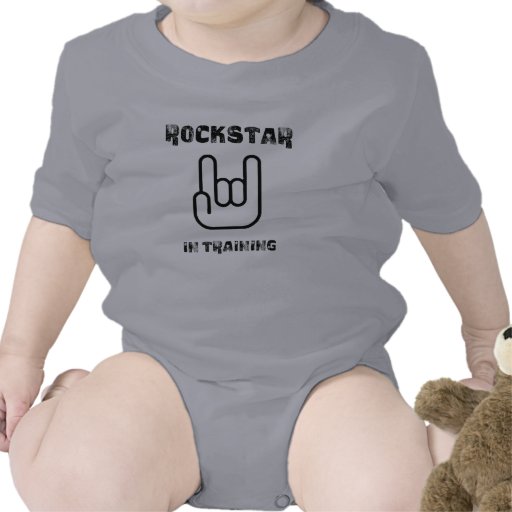 Bebé Rockstar Camiseta