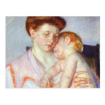 Bebé soñoliento. c. 1910, Mary Cassatt Tarjeta Postal