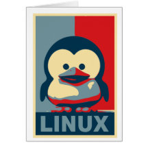 Bebé Tux Linux Felicitaciones