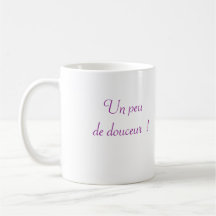 ¡bebé, un poco de suavidad! taza de café