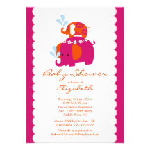 Bebé y mamá de la invitación de la fiesta de bienv
