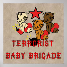 Bebés de los terroristas impresiones