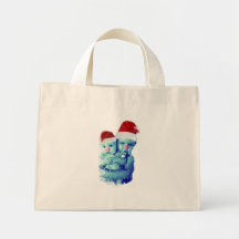 Bebés hermosos del navidad bolsas de mano