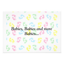 Bebés, invitación de los bebés
